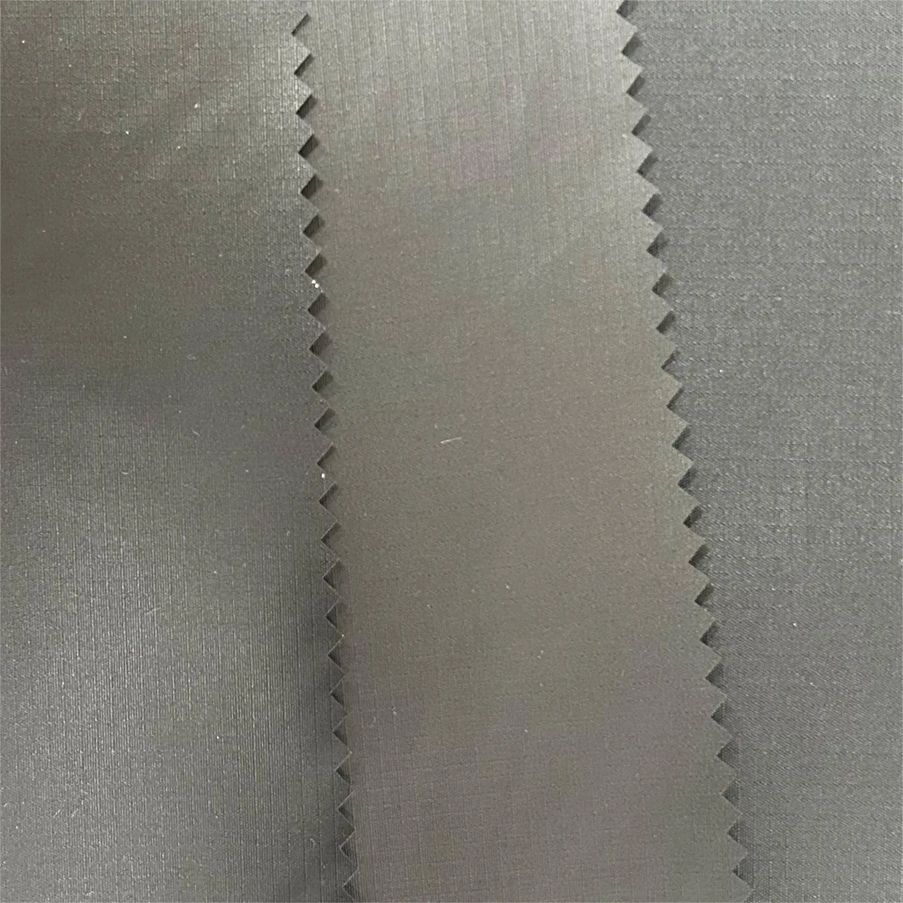 HOT SALE 100%Polyester 240 Plaid Ribstop Pongee fabric with 2 times PU coated used for outdoor Jackets&Garment