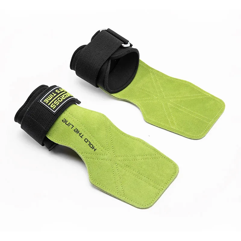 Wholesale High Quality Professional Custom Gym Fitness Micro Fiber Hand Grips for Heavy Training