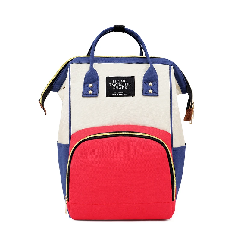 Оптовая продажа с фабрики легкий Водонепроницаемый модный простой цветной рюкзак органайзер для мам сумка подгузников малышей и