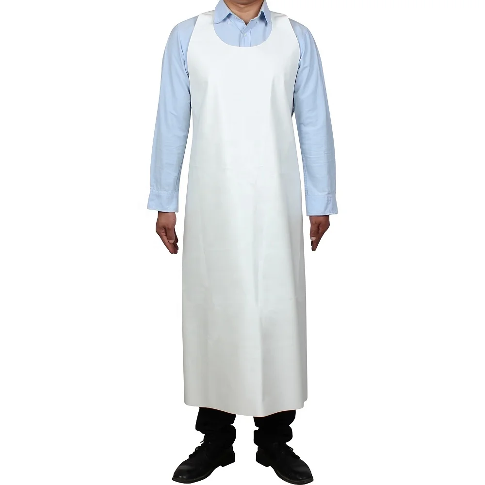 
good quality High-strength and durable plastic apron waterproof TPU apron for cleaning workers and butcher 