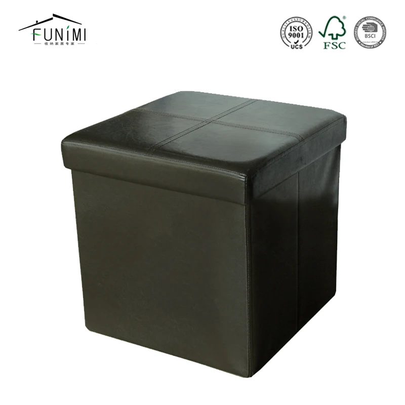 Наборы мебели для гостиной, кожаный оттоманка для хранения, мебель для спальни, стул