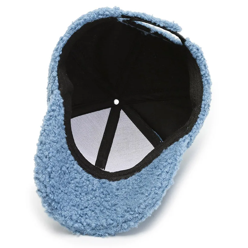 Autumn Winter Baseball Cap Korean Fashion Wild Peaked Cap Ladies Embroidered Letter Hat