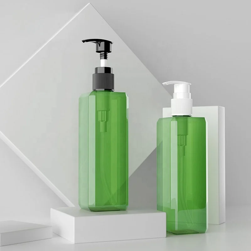 200ml Square Plastic PET Spray Bottle for hand sanitizer shampoo