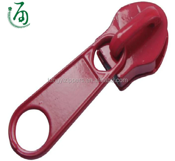 Hot Sale Cheap Colorful Nylon Zipper Long Puller Zipper Sliders