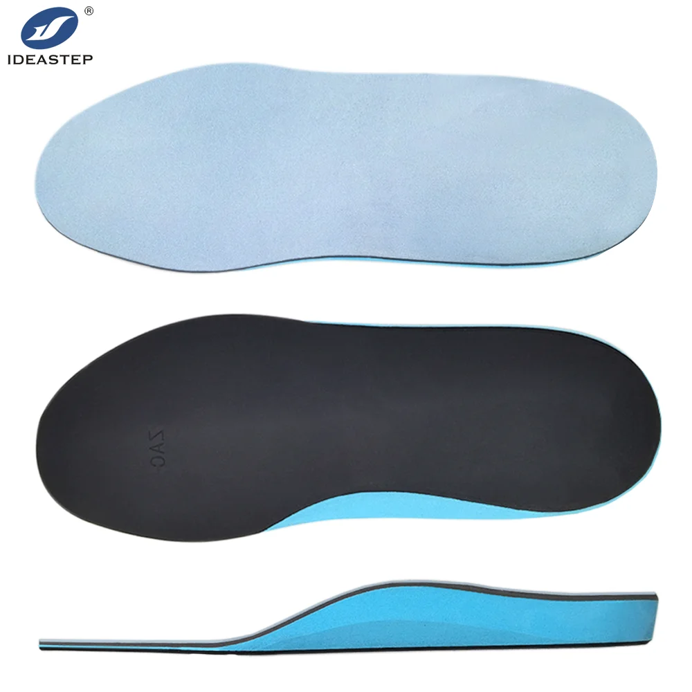 IDEASTEP Eva Foam Comfort Healthy Feet Insoles Arch Support Orthopedic Soft Cushion Insoles Orthotic Flatfoot Casual Made Custom