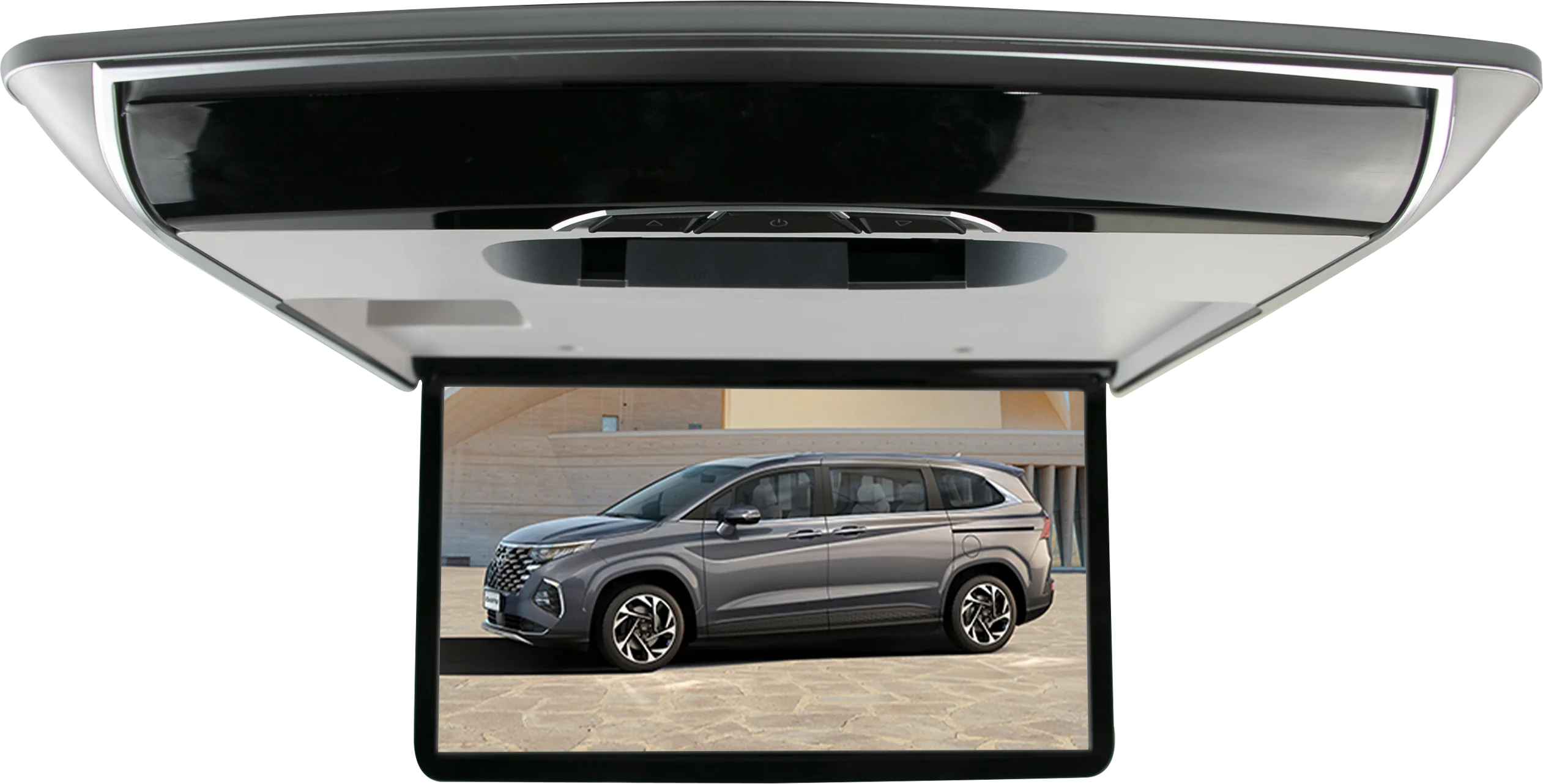 15.6' Car Overhead motorized Monitor for Hyundai Custo/Kia Carnival Screen Display 1080P Video HD Digital  Ultra-Thin
