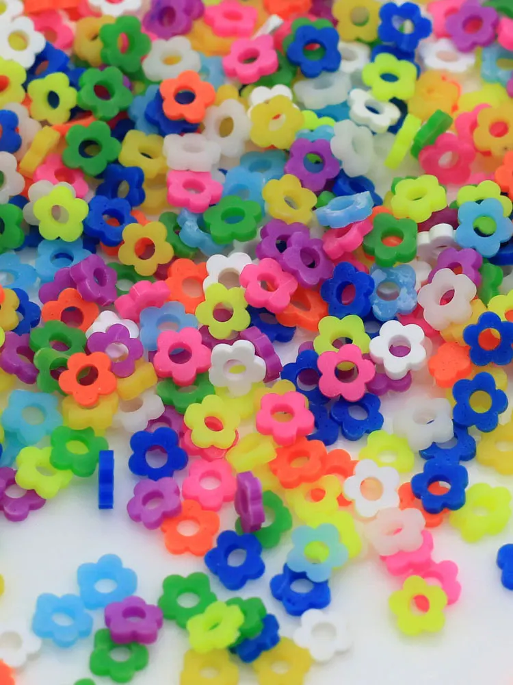 Bulk 5MM Polymer Clay Flatback Slime Accessories Clay Sprinkles Decoration for Slime Charms Filler DIY Slime Supplies