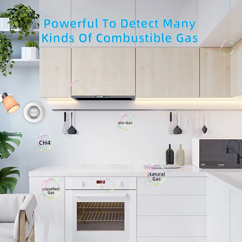 Household flammable gas detectors can be used in rooms where fuel-using appliances