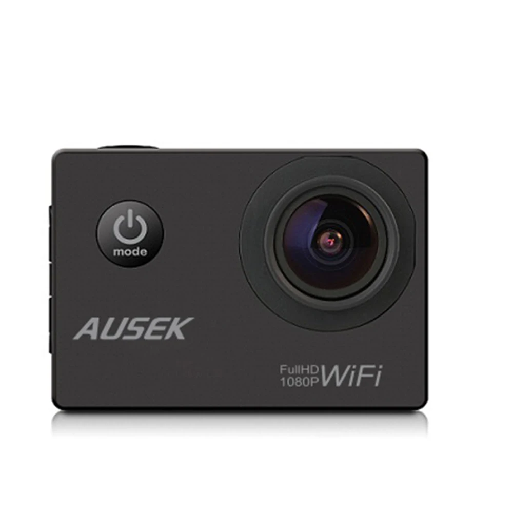 Ausek Bicycle Handlebar Front Light Computer Camera 1080P Hd Bike Motorcycle Helmet Sports Camera Hd Action Cam