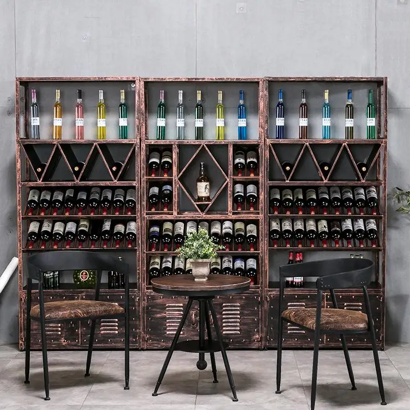 
Modern and fashion design wooden red customized wine cabinet 