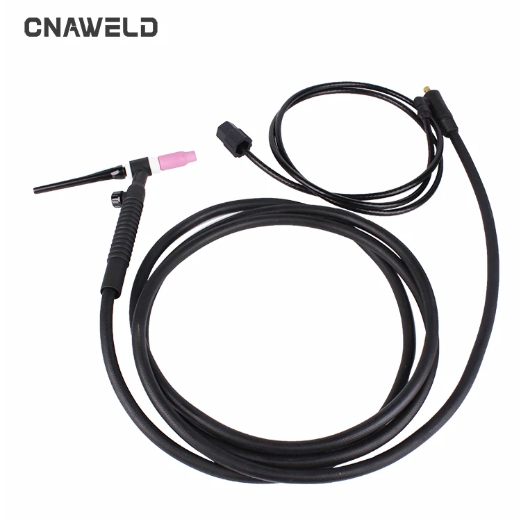 Chinaweld с воздушным охлаждением WP-17V для аргонодуговой сварки факел TIG сварочный аппарат andeli 5in1 горелка вольфрамовым