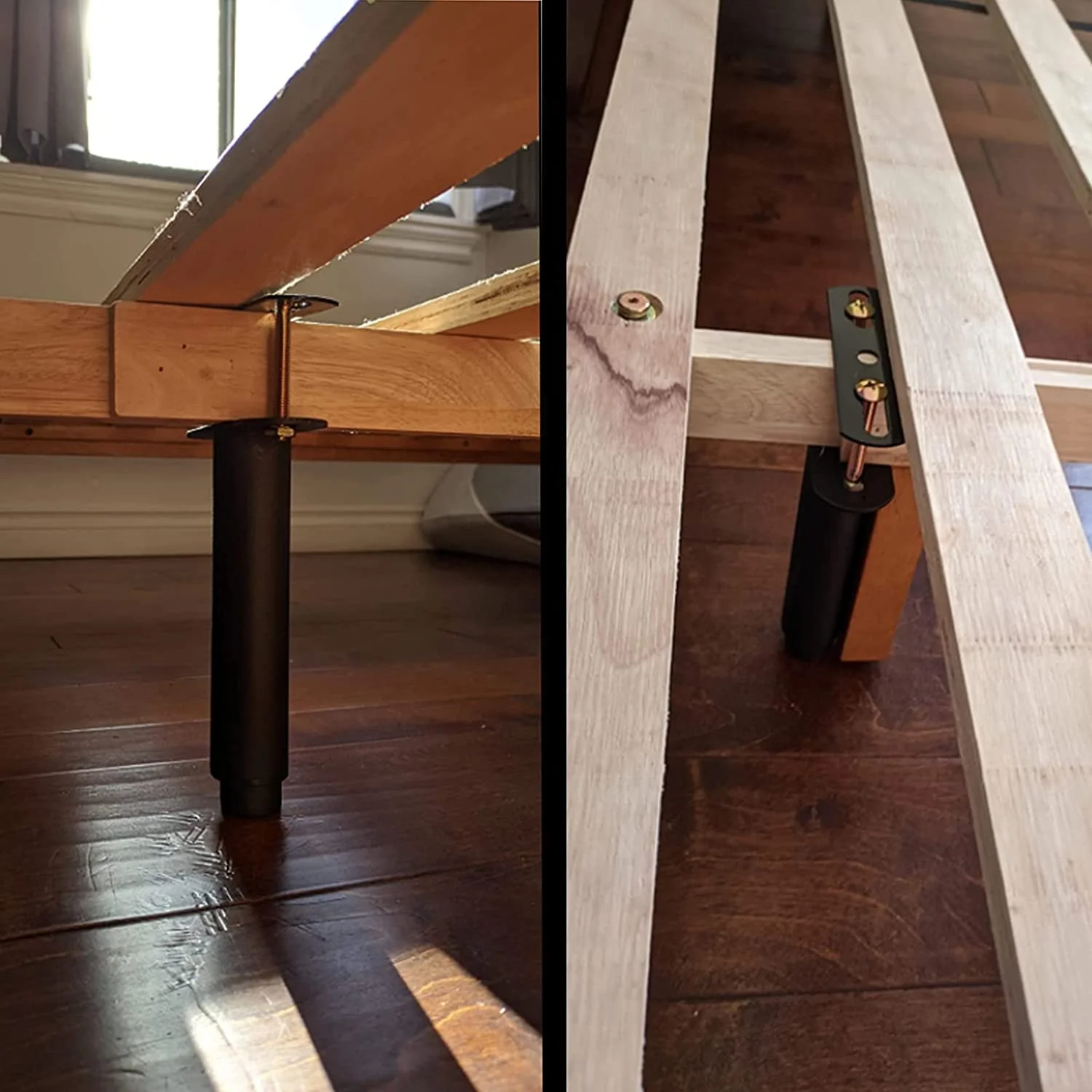 Adjustable Height Center Support Legs for Bed Frame Heavy Duty Sofa Cabinet Bed Frame Furniture Legs