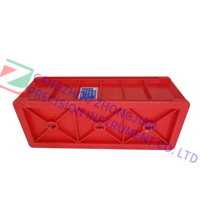 150*150*150mm red Glass fiber reinforced plastic Concrete Cube Test Mould Brick