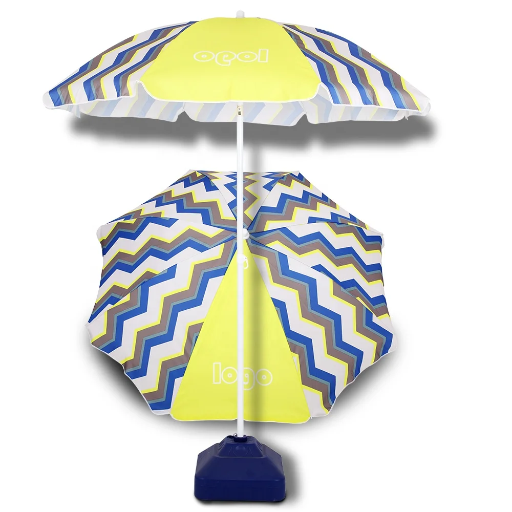 High Quality Wholesale  Parasols Customized Anti-UV Sun Umbrella  Outdoor Beach Umbrella  Beach
