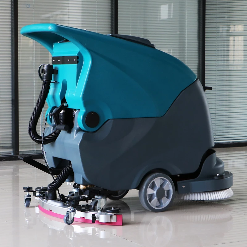 Hand-On Push Floor Scrubber Machine Other Cleaning Equipment Industrial Scrubber Machine Floor Cleaner Water Extractor Floor