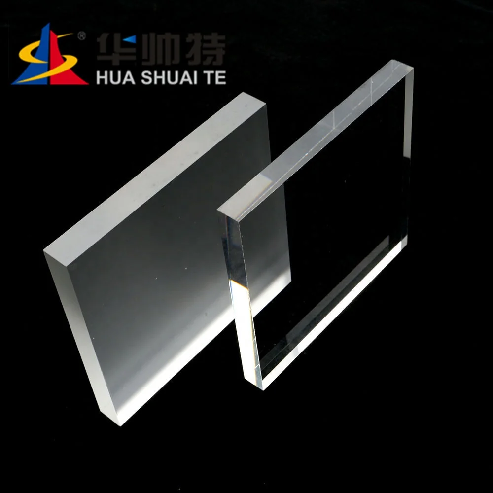 HUASHUAITE PMMA/Organic Glass/Perspex 4ft x 8ft 6mm 3mm Eco-friendly Clear Cast Acrylic Sheets With Good Quality
