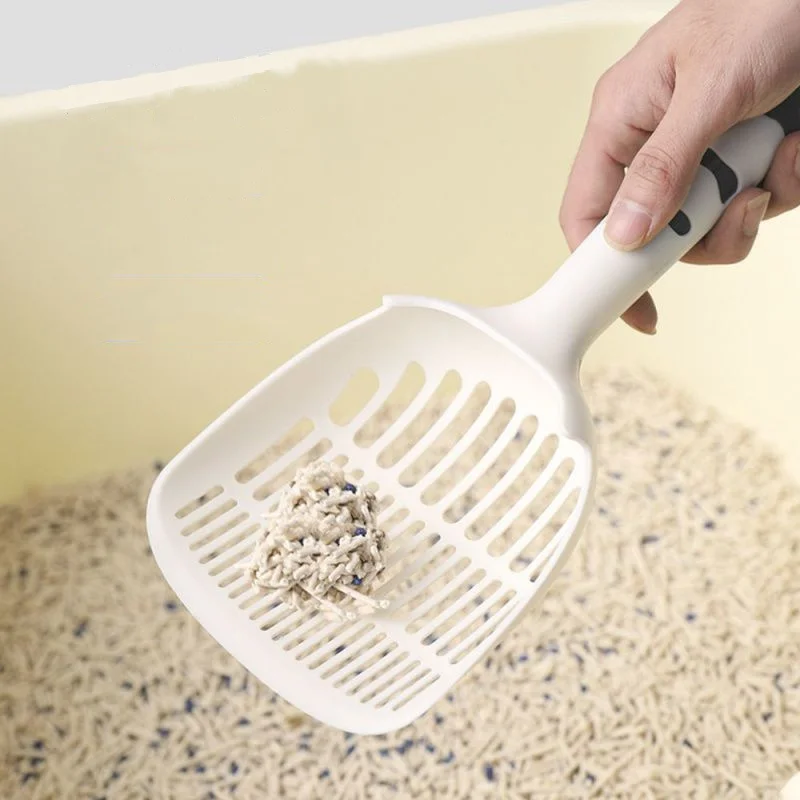 MMG New Large Cat Litter Shovel Thickened Large Surface Cat Poop Scooper Tofu Pet Cleaning Supplies Cat Litter Scooper