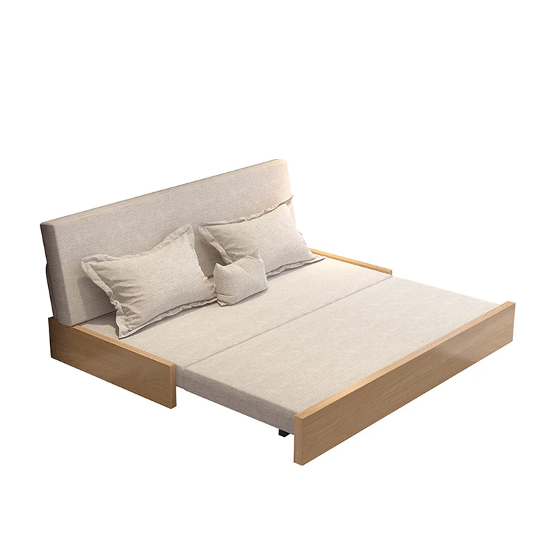 High Quality Sectional Fabric Folding Sofa Bed Nordic Sofas Set Living Room Furniture