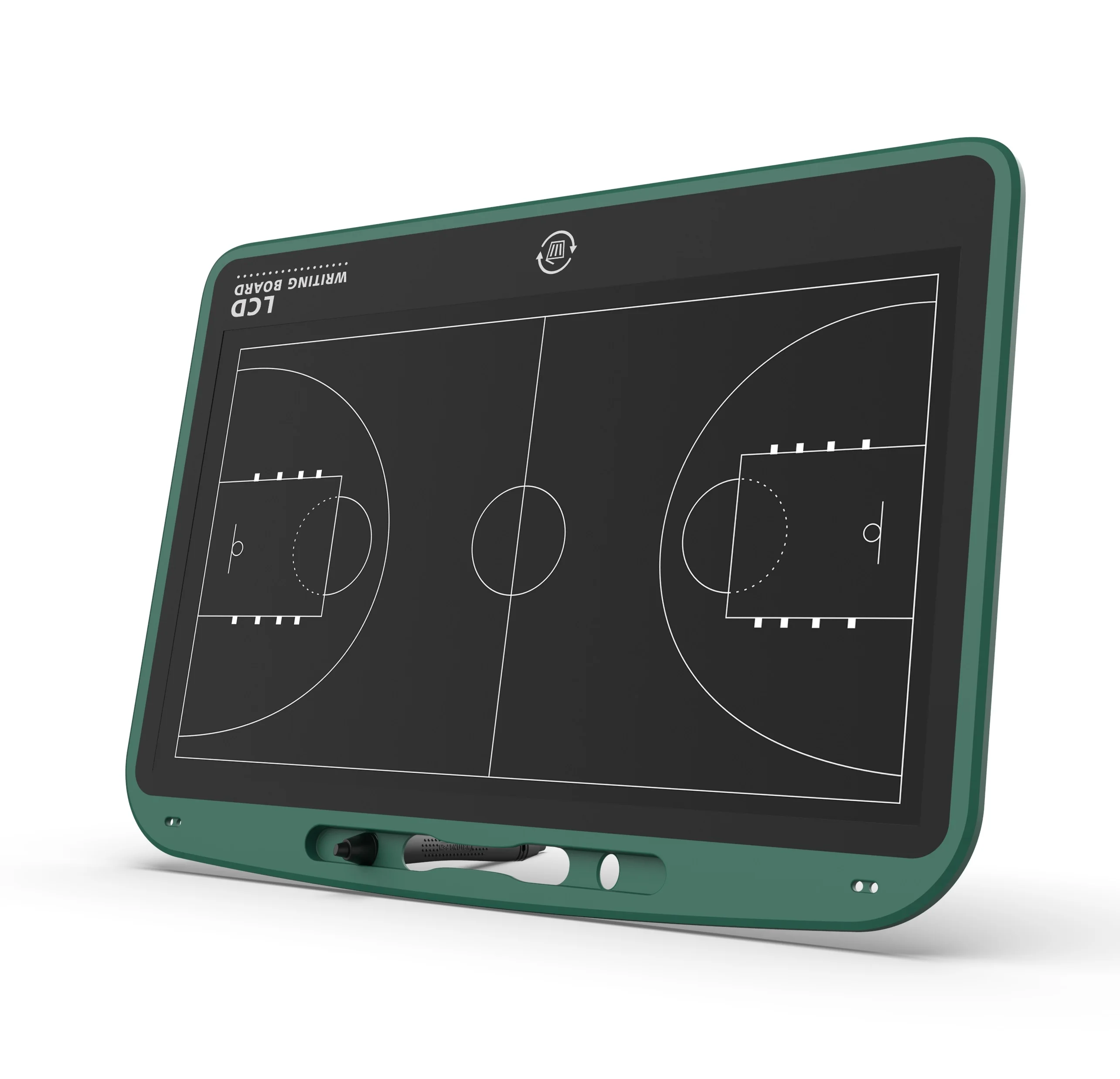 Smart Professional 13.5 Inch ABS Screen Coaching Board Tactics Writing Tablet Basketball Court Coaching Pad