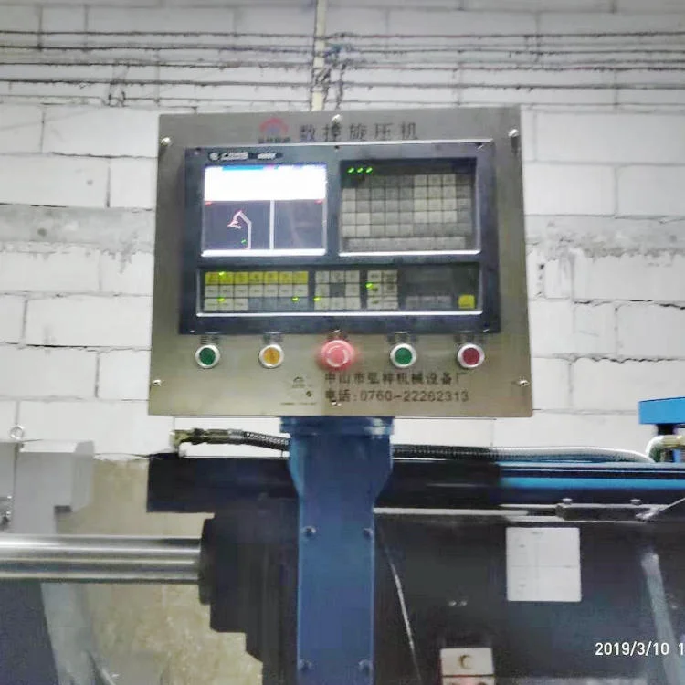 
X-1100 single kitchen utensil cnc metal spinning lathe machine Equipment for Pizza Pans 