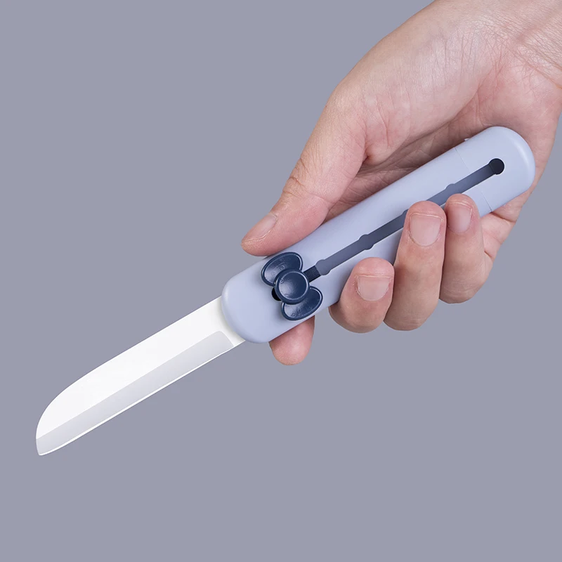 Wholesale Ceramic Retractable Blade Portable Paper Cutting Stationery Knife