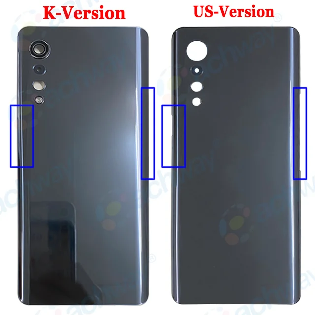 Replacement part Black white Gold Battery Cover For LG Velvet 5G/ LG G9 Rear housing Door Case