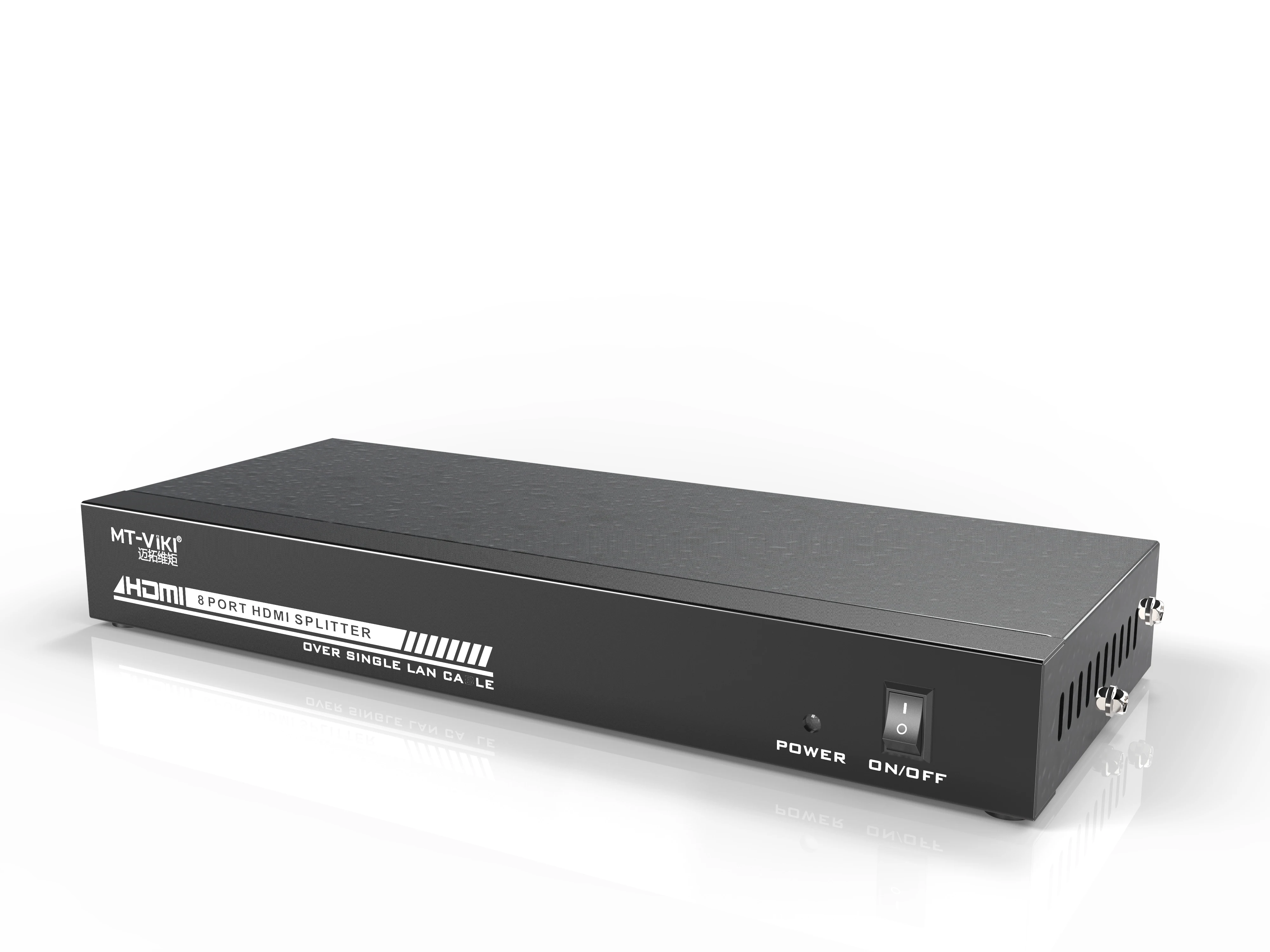 MT-VIKI 4k 60hz HDMI Extender Splitter  1 in 4 out over Cat6 Ethernet 1x4 POC + Loop 70M