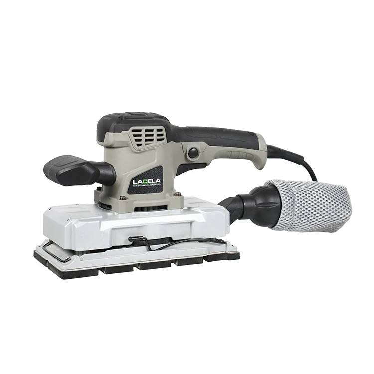 LACELA  Big Dust-proof 430W Wood Electric Sander Professional Electric Random Orbital Sander Wood Drywall Sander Machine