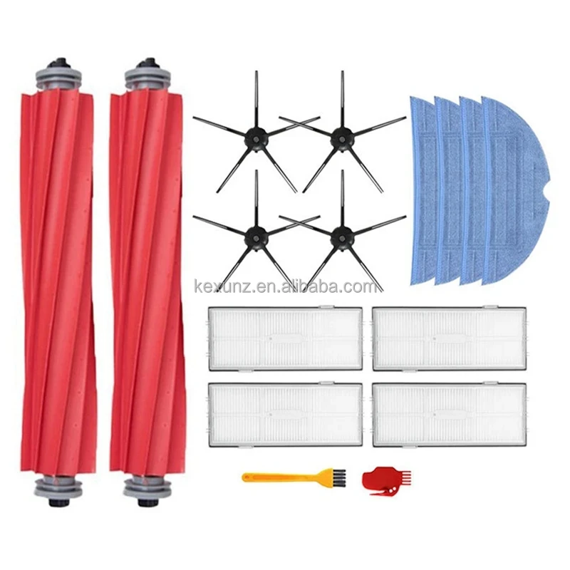 Roller Brush Mop Cloth For Roborock S7 Maxv Plus S7 Maxv Ultra G10S Pro Plus Vacuum Cleaner Parts HEPA Filter Side Brush Mops