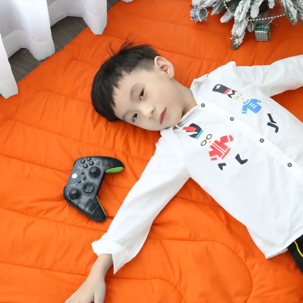 Graphene Flame Retardant Heated Blanket Battery Electric Over Throws