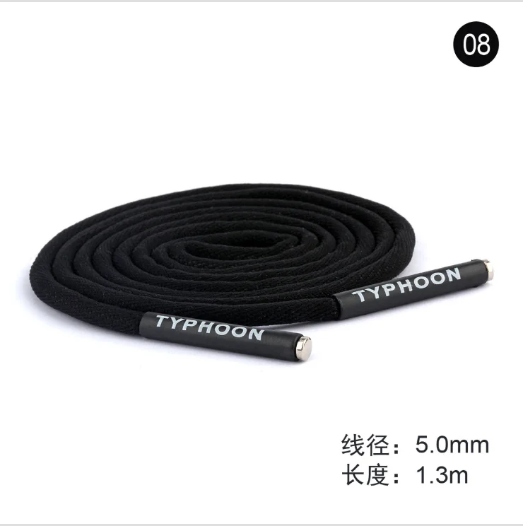 Factory custom polyester cord colored fancy round draw cords hoodie string rope drawstring cord