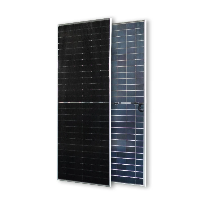 Высокоэффективная двойная стеклянная солнечная панель Jinko, 156 элементы, преобразователь солнечного света, 630635 ватт