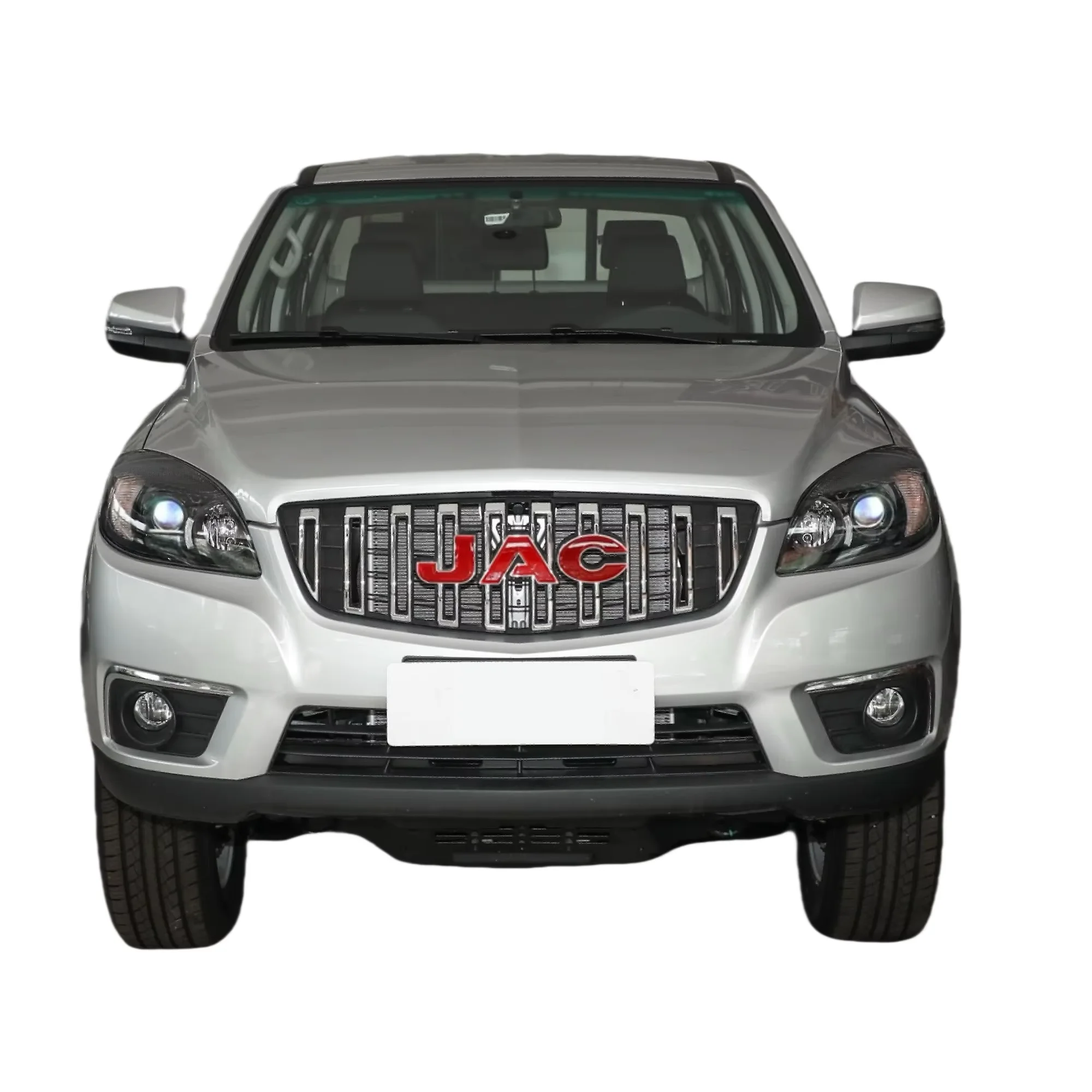 2023 JAC T6 Diesel Pickup Truck Manual 6-Speed Transmission AWD Drive R17 Tire Size with Rear Camera New Car Chinese-Made
