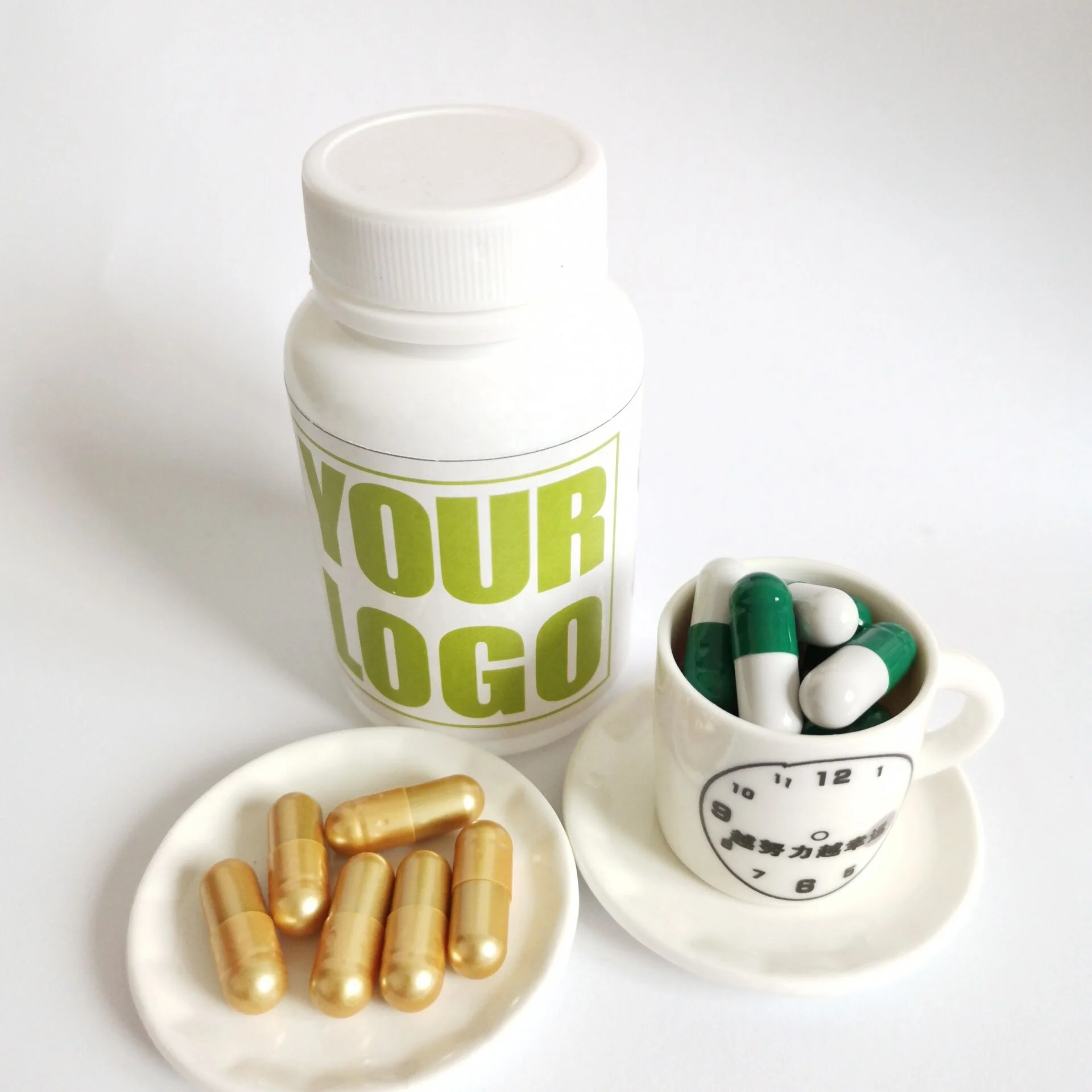 Private Label 100% Pure Natural CLA Green Tea Fat Burner Capsules Slimming Pills