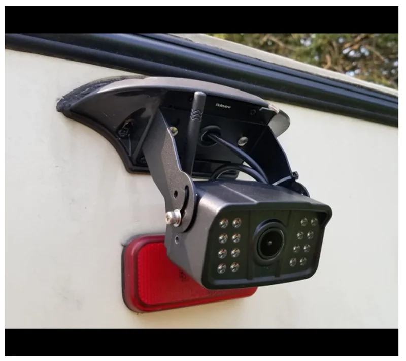 360 wireless vehicle 4 camera system for trucks bus commercial vehicles with DVR touch monitor Canada USA Australia Ireland UK