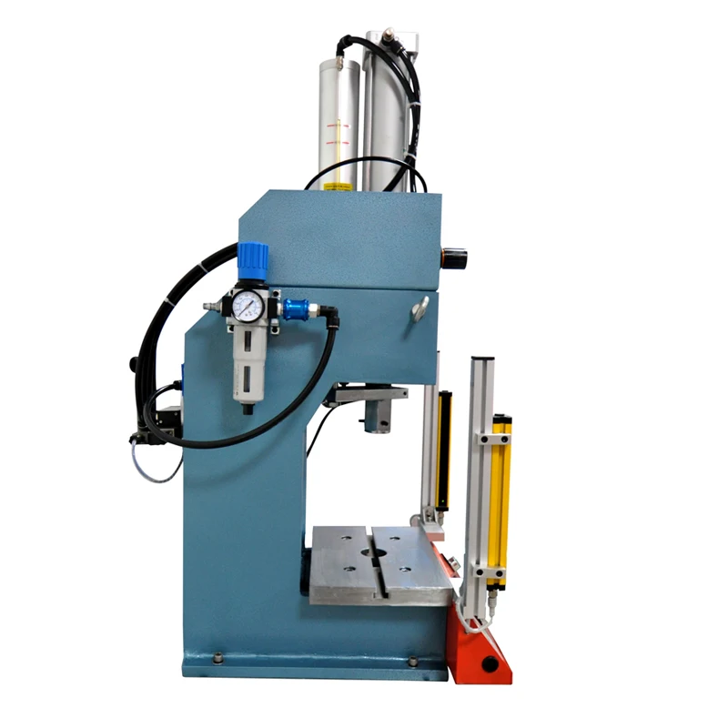 best popular JULY Pneumatic Metal Embossing Press Hole Punching Press Machine
