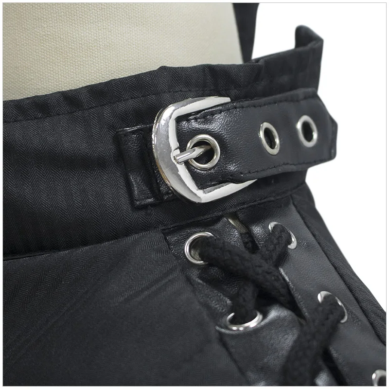 
new Halloween Victory Punk style Waistcoat Halloween party Sleeveless Solid Waistcoat black brown color 