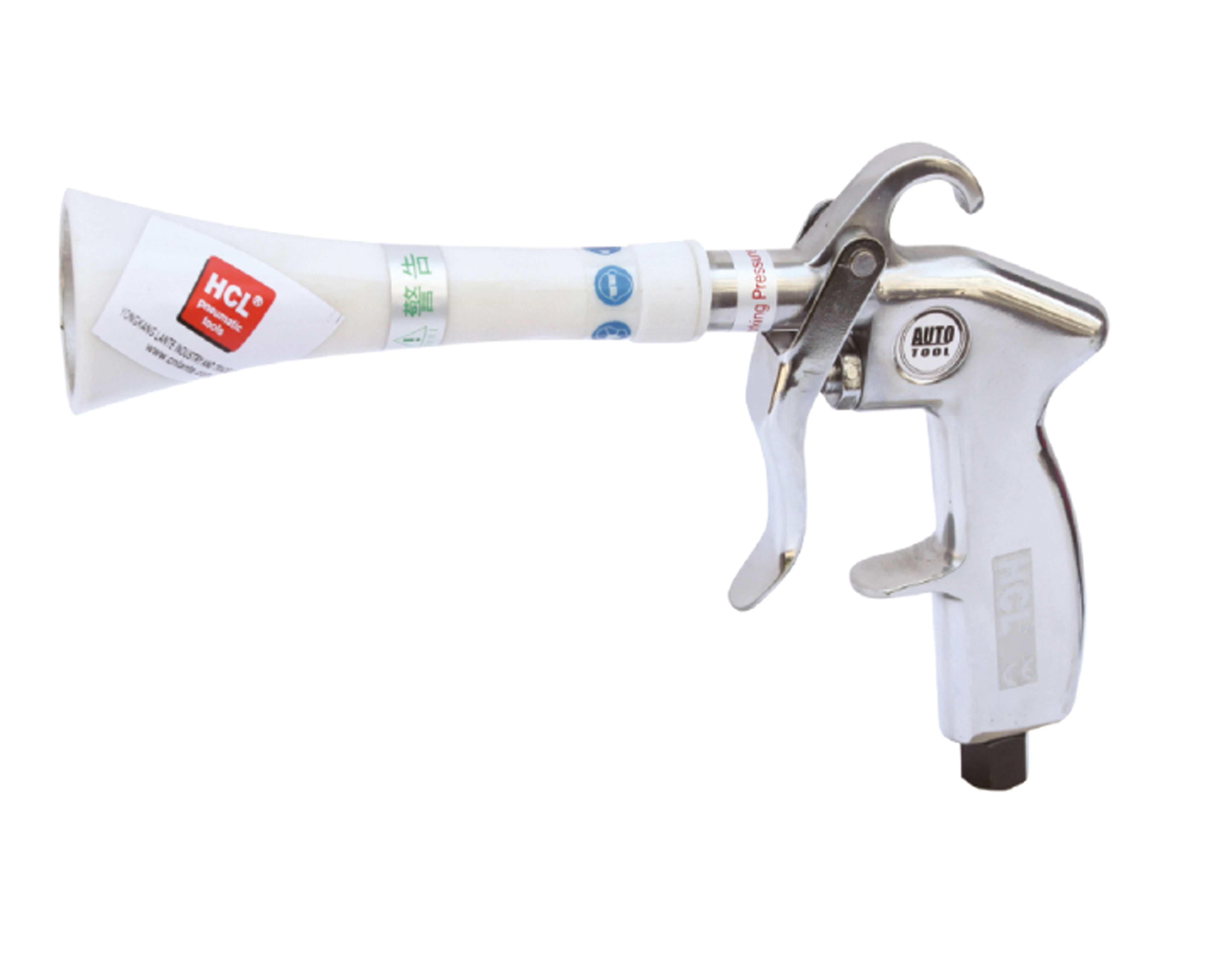 Air Pressure Cleaning Tool Dry-Cleaning Gun Car Cleaning Tool With White Nozzle