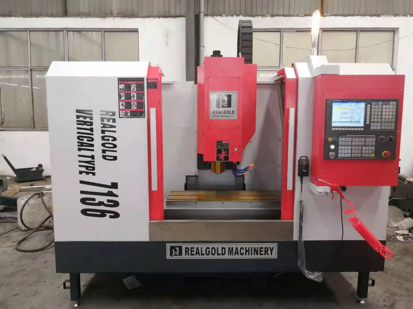 XH7136 XK7136 4 axis hobby mini cnc milling machine, vertical machining center