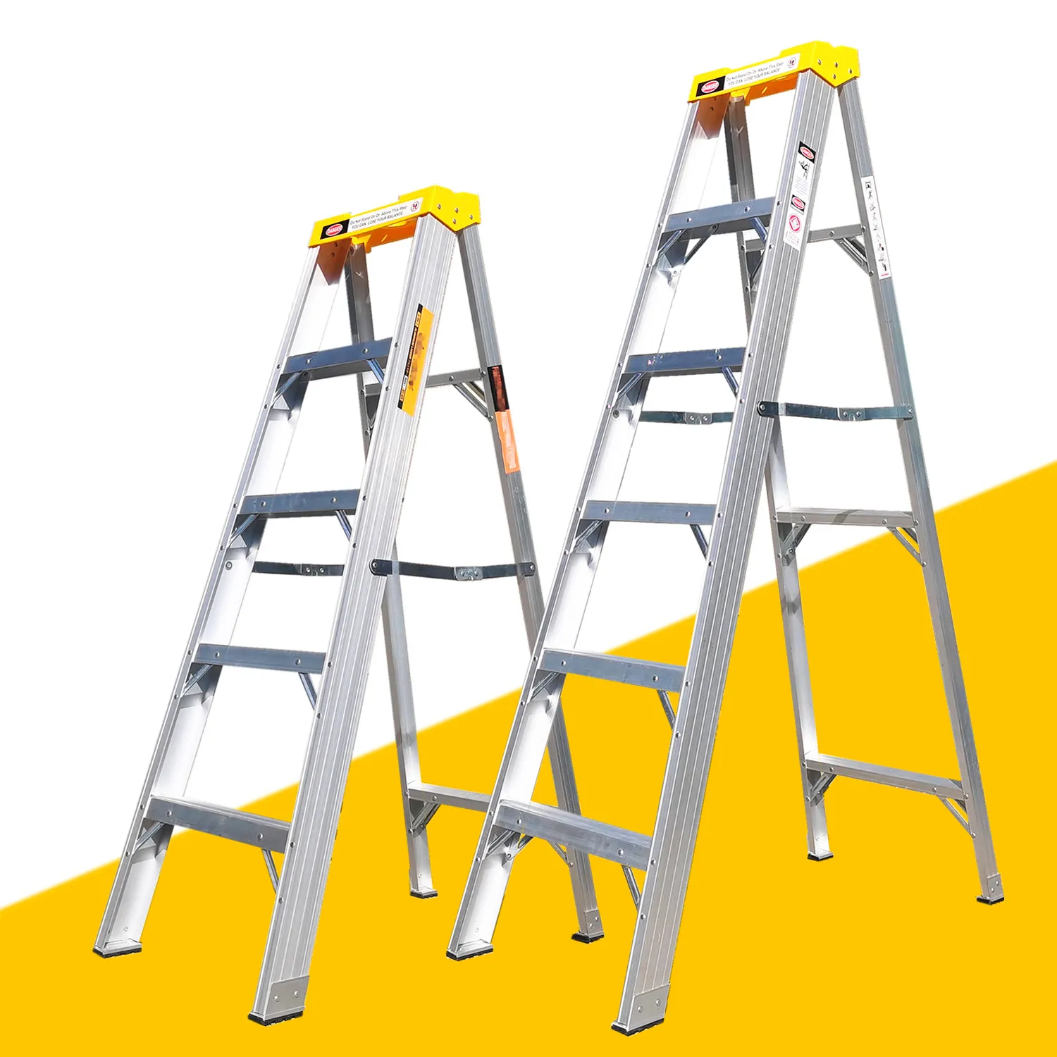 2024 Лидер продаж, одна боковая лестница для подъема, алюминиевая картина, использование складных ступенчатых лестниц