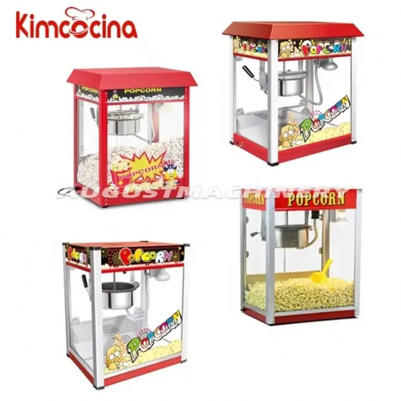 Snack Equipment Supply Factory Price Stainless Steel Electric Pop Corn Machine