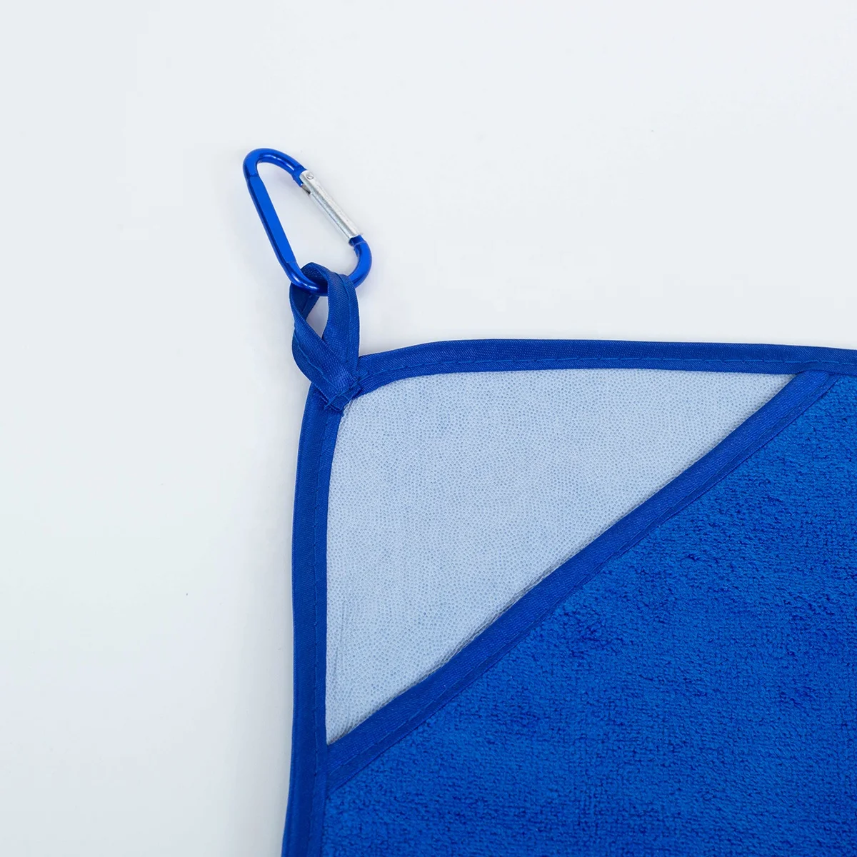 Custom Wholesale Outdoor Personalized Logo Microfiber Fishing Hand Towel for Quick Drying Rod Lure & Bait Cleanliness with Hook