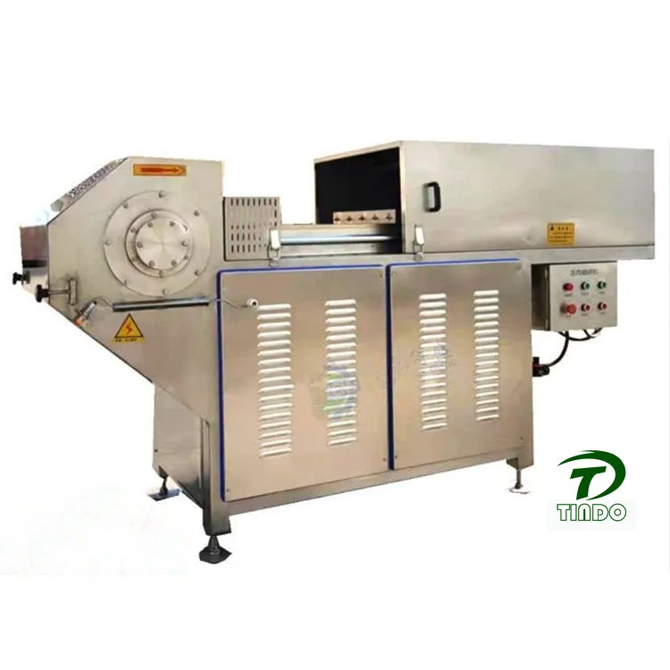 stainless steel meat cutter motor driven meat processing equipment Frozen meat board crusher