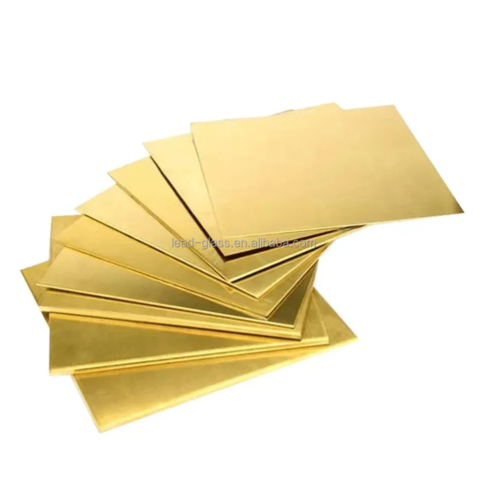 Pure Brass Sheet Tombak Plate Cuzn10 C22000 Thickness 03Mm 60Mm Brass Sheet