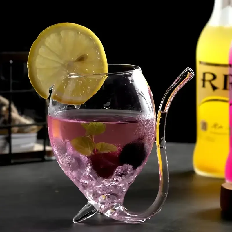 YOLOWE HOME Novelty Vampire Glass Coffee & Tea Sets for Bars Clubs Restaurants & Family Gatherings