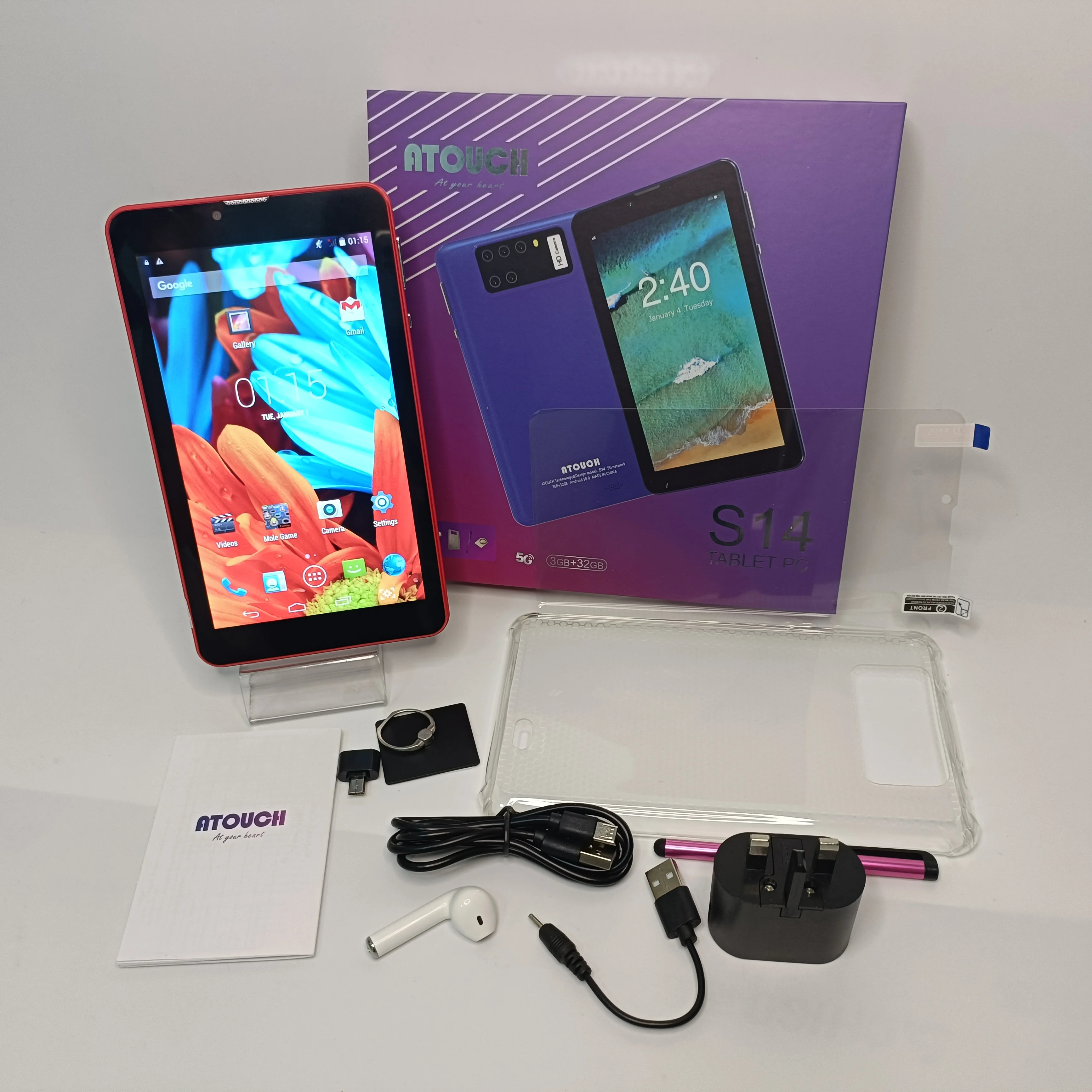 7 Tablet 1024 X 600 Ips 3Gb Ram 32 Gb Tablets With Dual Camera Gps Hd Display Tablet PC With 3000mah LongBattery Life Dual