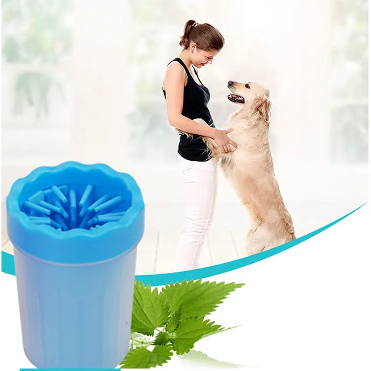 
Manufacturer Wholesale Top Quality Small Size Silicone Dog Paw Cleaner Cup Dog Feet Cleaner 