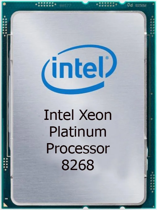 Серверная часть бестселлер процессор Intel Xeon Platinum 8268 кэш 35 75 м 2 90 ГГц до 3 для сервера dell