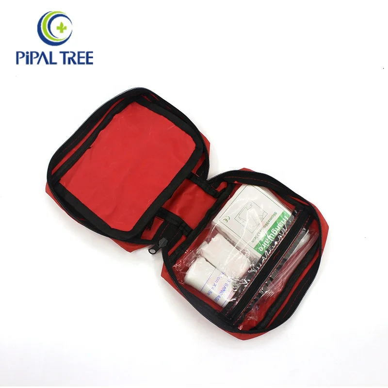 Quick Sample mini first aid kit bag big capacity convenient household zipper first aid kit mini