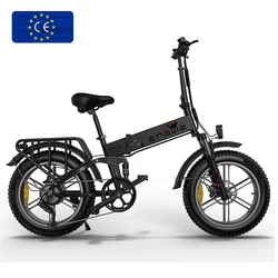 ENGWE ENGINE X 48V13Ah electric Bicycle 250W 35KM/H Fat tire Mountain electric Bike Dropshipping EU /UK warehouse